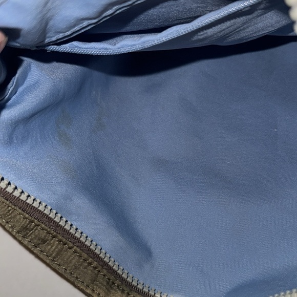 Baggallini Town Crossbody Brown with Blue interior Pockets Organizers Purse - Picture 8 of 16